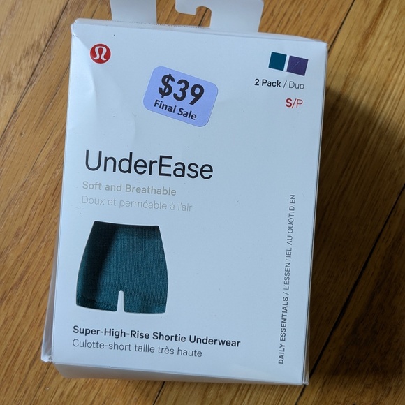 Lululemon Super-High-Rise Shortie Underwear 2 pack - Sz S (NWT) - Picture 1 of 6